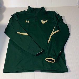 Under Armour South Florida Bulls Medium Long Sleeve Pull Over Quarter Zip Jacket